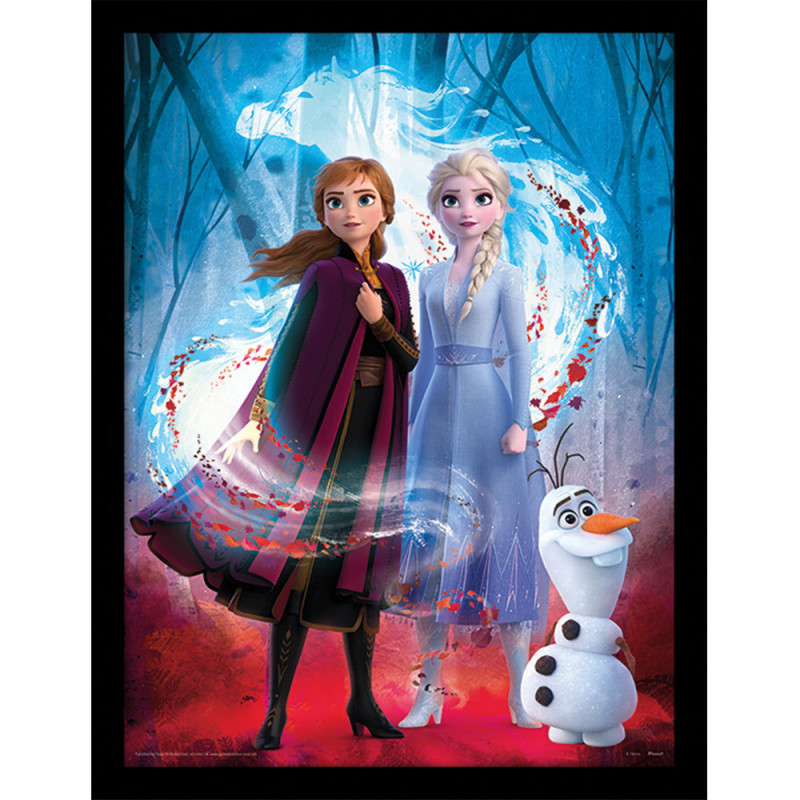 Elsa, Anna & Olaf / La Reine Des Neiges - Rav09269 - Taille