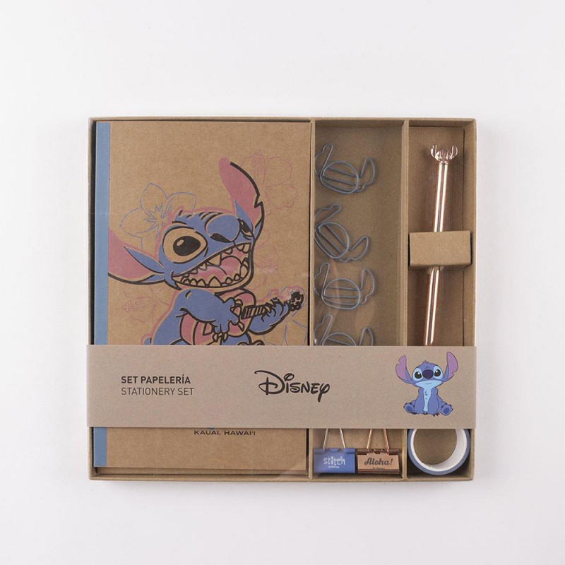 Acheter Lot de 4 Stylo Noir Stitch - Crayon Disney Lilo & Stitch