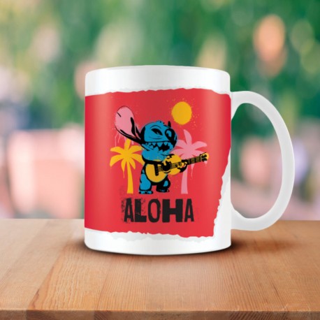 Mug Lilo & Stitch Disney Aloha