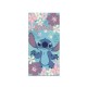 Serviette de Plage Stitch Disney Flower 100% Coton