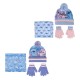 Set Hiver Angel & Stitch Disney - Bonnet à Pompon, Gants et Tour de Cou