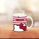 Mug Hello Kitty Rouge et Blanc