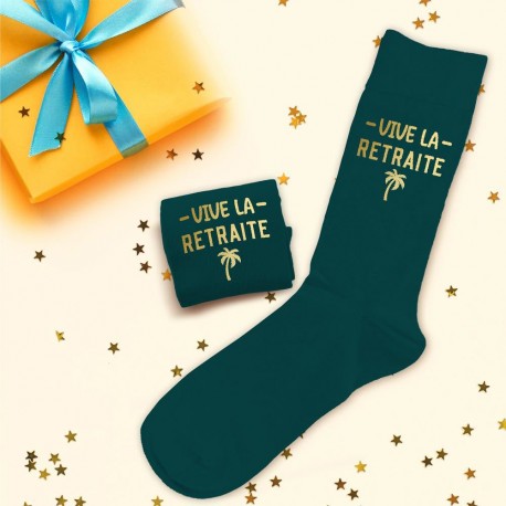 Chaussettes Joyeuse Retraite - Vive la Retraite