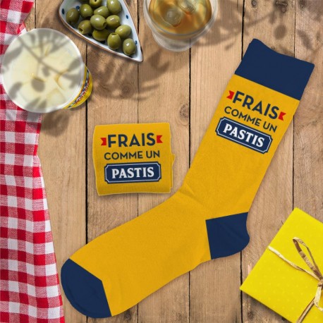 Chaussettes Frais comme un Pastis